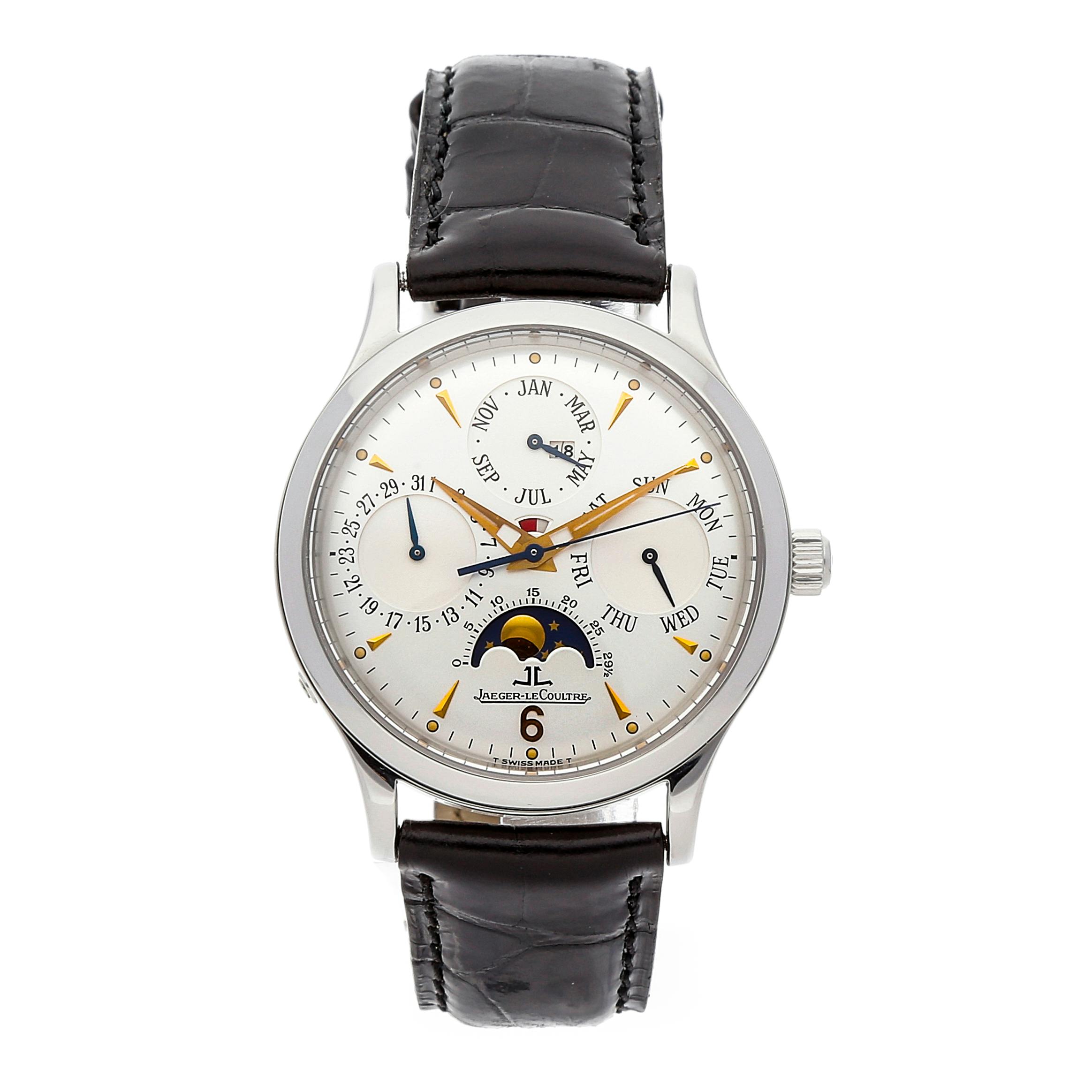 Jaeger LeCoultre Master Control Perpetual Calendar 140.8.80 S